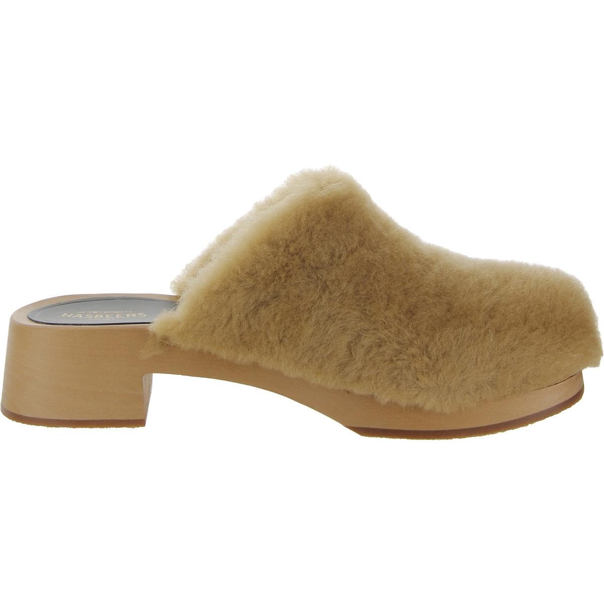 swedish hasbeens Fluff Clog Nature EU 36 (US Women's 6) B (M)