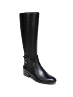 Naturalizer Reid Wide Shaft Black Leather 6.5 M (B)