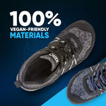 Xero Shoes TerraFlex Trail Running Hiking Shoe - Minimalist Zero-Drop Lightweight Barefoot-Inspired - Men, Black, 14 D(M) US