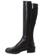 Aquatalia Omara Black Calf/Stretch 6.5 B (M)