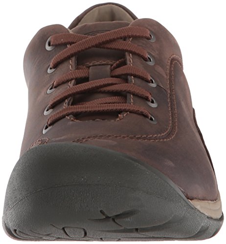 KEEN Women's Presidio 2 Casual Leather Sneakers, Infield/Cornstalk, 7 M US