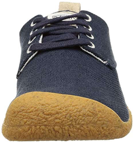 KEEN Men's Mosey Derby Low Height Casual Oxfords, Sky Captain/Sky Captain Canvas, 11.5