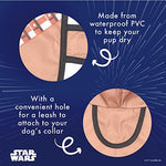 Star Wars for Pets Chewbacca Raincoat - XL Dog Raincoat with Leash Attachment Slit in Chewbacca Design - Extra Large