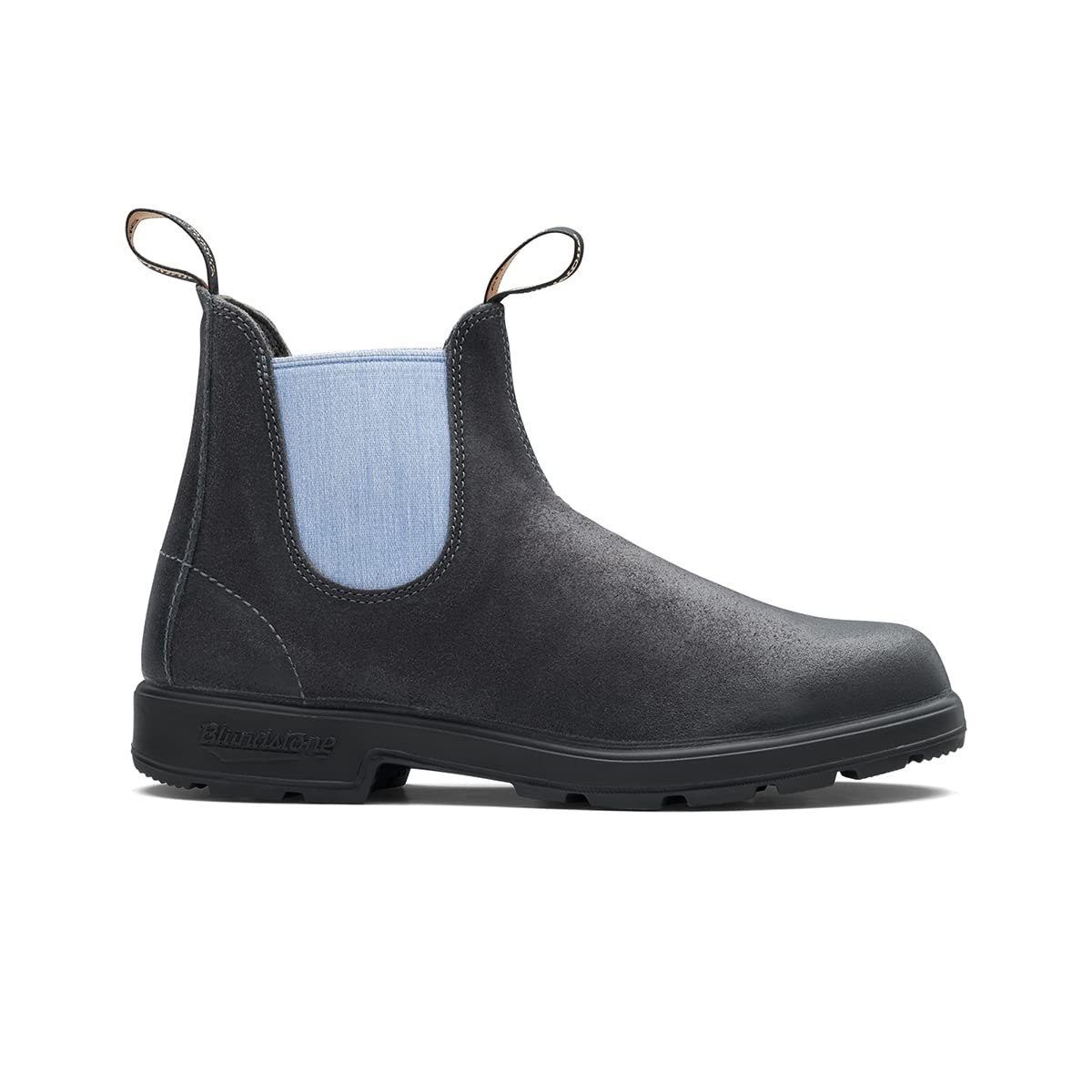 Blundstone Suede Chelsea Boot Steel Grey/Pale Denim AU 5 (US Women's 8) Medium