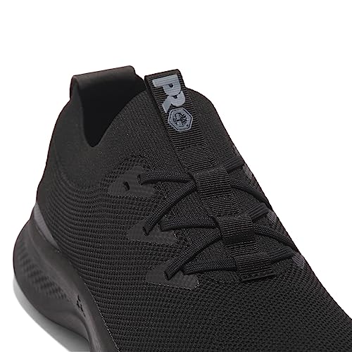 Timberland PRO Women's Solace Soft Toe Athletic Work Shoe, Black/Black, 6.5