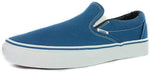 Vans Unisex Low Sneaker 10.5 Women/9 Men Navy