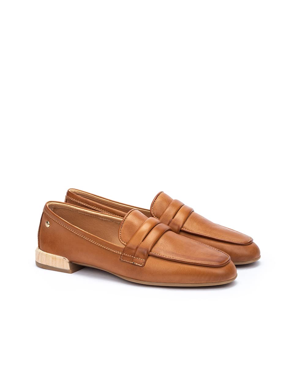 PIKOLINOS Loafers Leather Almeria for Woman Brandy