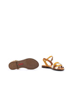 PIKOLINOS Flat Sandals Leather Algar for Woman Honey