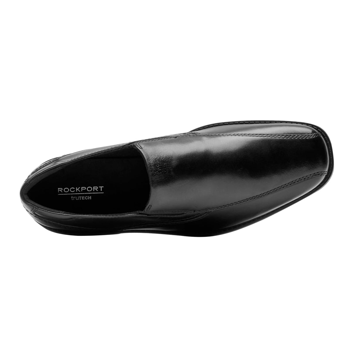 Rockport Men's, Greyson Bike Toe Slip-On Black 8 M