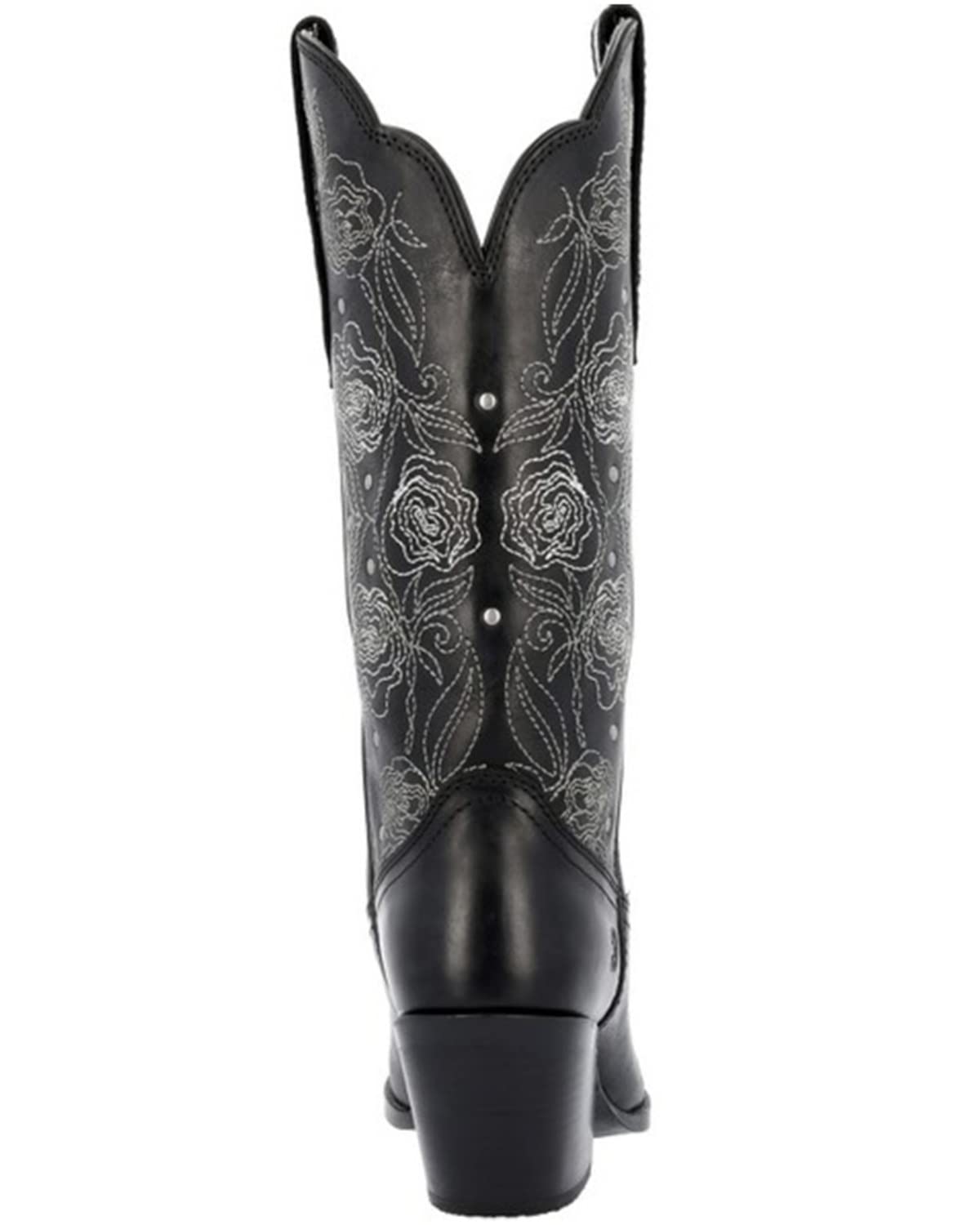 Durango Crush Women’s Black Rosewood Western Boot Size 8(M)