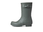 Hunter Original Short Rain Boots for Men - Vulcanized Natural Rubber Construction, Nylon Lining, and Comfy Boots Urban Grey 13 M
