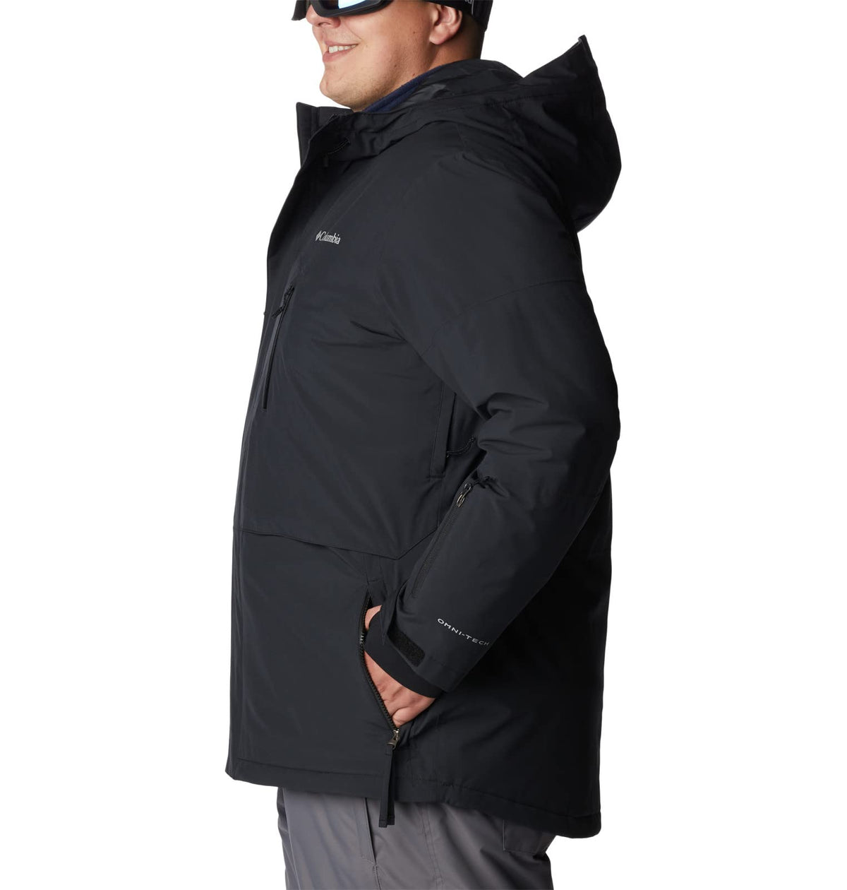 Columbia Men's Aerial Ascender Jacket, Black, Medium