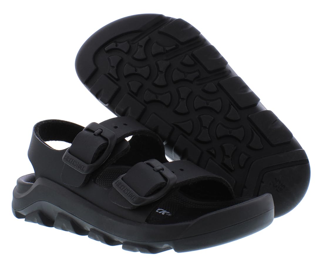 Birkenstock Kid's Mogami Sandal, Black, Size 27 N EU (9-9.5 N US Toddler)