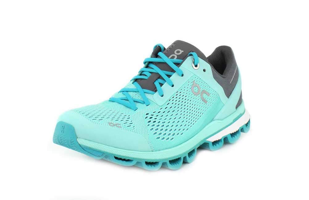 ON Running Womens Cloudsurfer Mesh Glacier Black Trainers 8 US