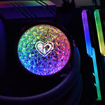 ID-COOLING PINKFLOW 240 DIAMOND EDITION CPU Water Cooler 5V ARGB AIO Cooler 240mm CPU Liquid Cooler 2X120mm RGB Fan, Intel 115X/1200/2066, AMD AM4/AM5