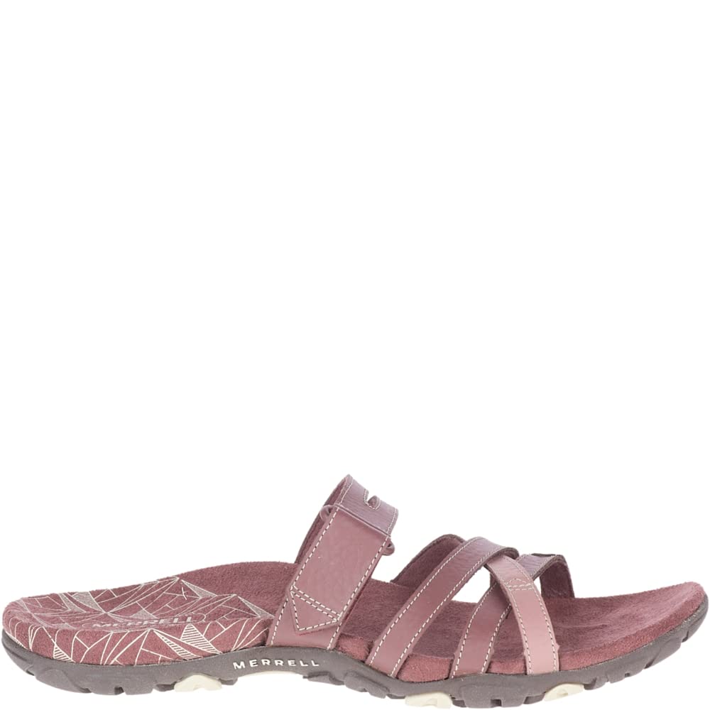 Merrell Women's Leisure and Sportwear Flip-Flop, Brown, 6