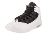 Jordan Mens Jordan MAX Aura White Black Black Size 9