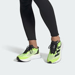 adidas Adizero Boston 12 Footwear White/Core Black/Lucid Lemon 13 D (M)