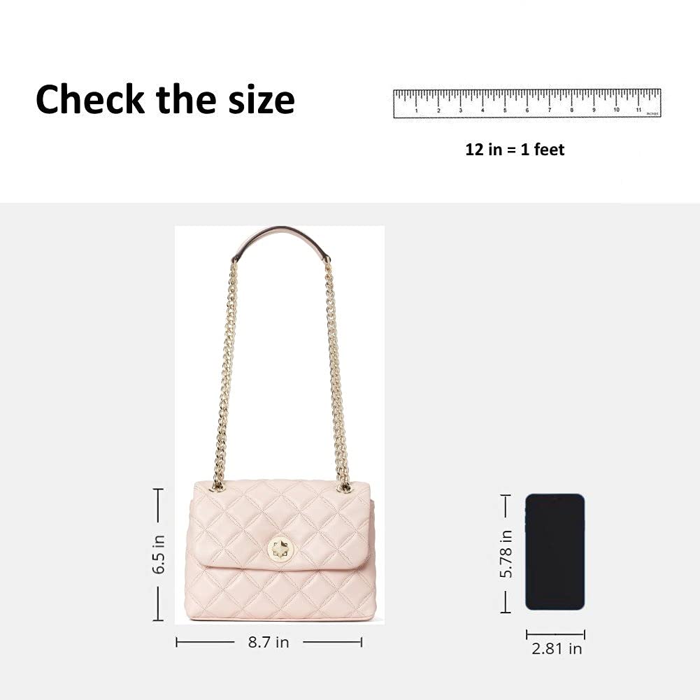 Kate Spade crossbody purse Natalia small flap crossbody (Rose Smoke)