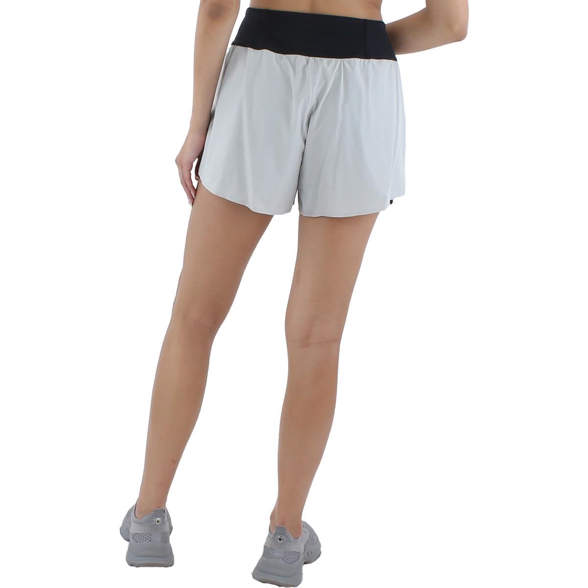 On Women's Running Shorts, Glacier Black, SM 1.5