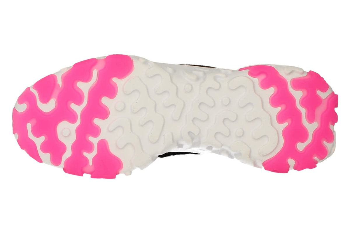 Nike Womens NSW React Vision Running Trainers CI7523 Sneakers Shoes (UK 6.5 US 9 EU 40.5, Dark Smoke Grey White Pink 008)