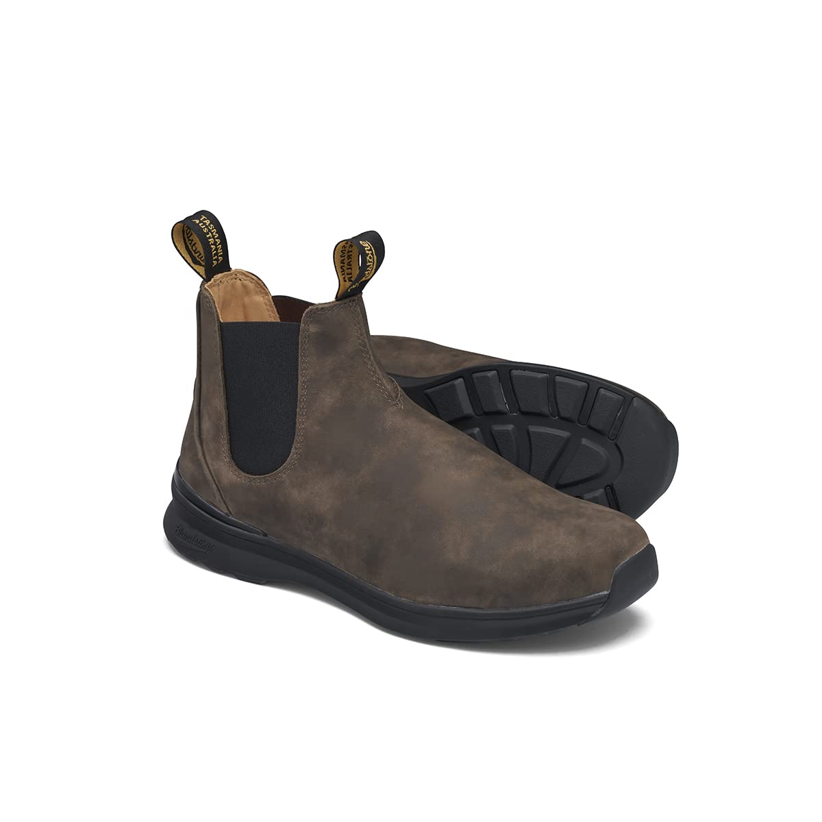 Blundstone Unisex Active Range Leather Pull-On Boot Brown 6.5 Medium UK