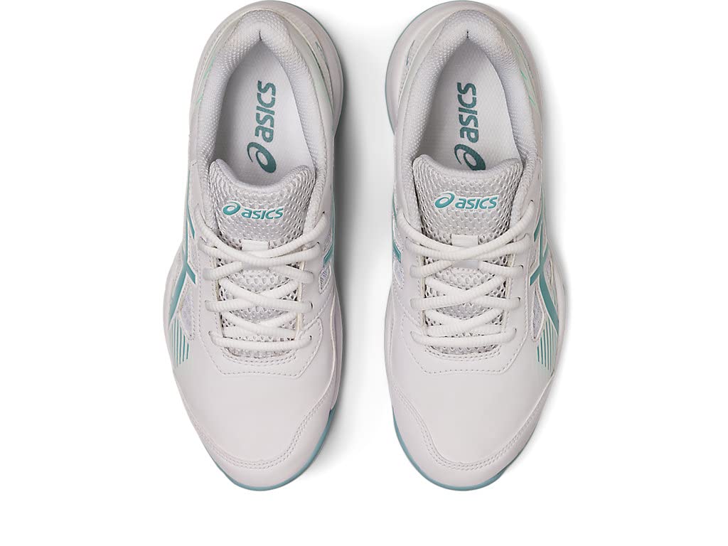 ASICS Gel-Game 8 GS (Little Kid/Big Kid) White/Smoke Blue 5.5 Big Kid M