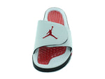 Jordan Hydro V Retro White/Fire Red-Black, 9