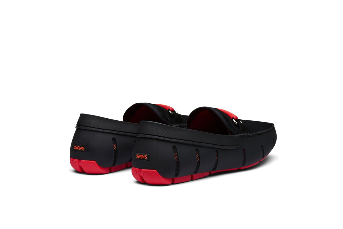 SWIMS Men's Sporty Bit Loafer, Black, 10.5