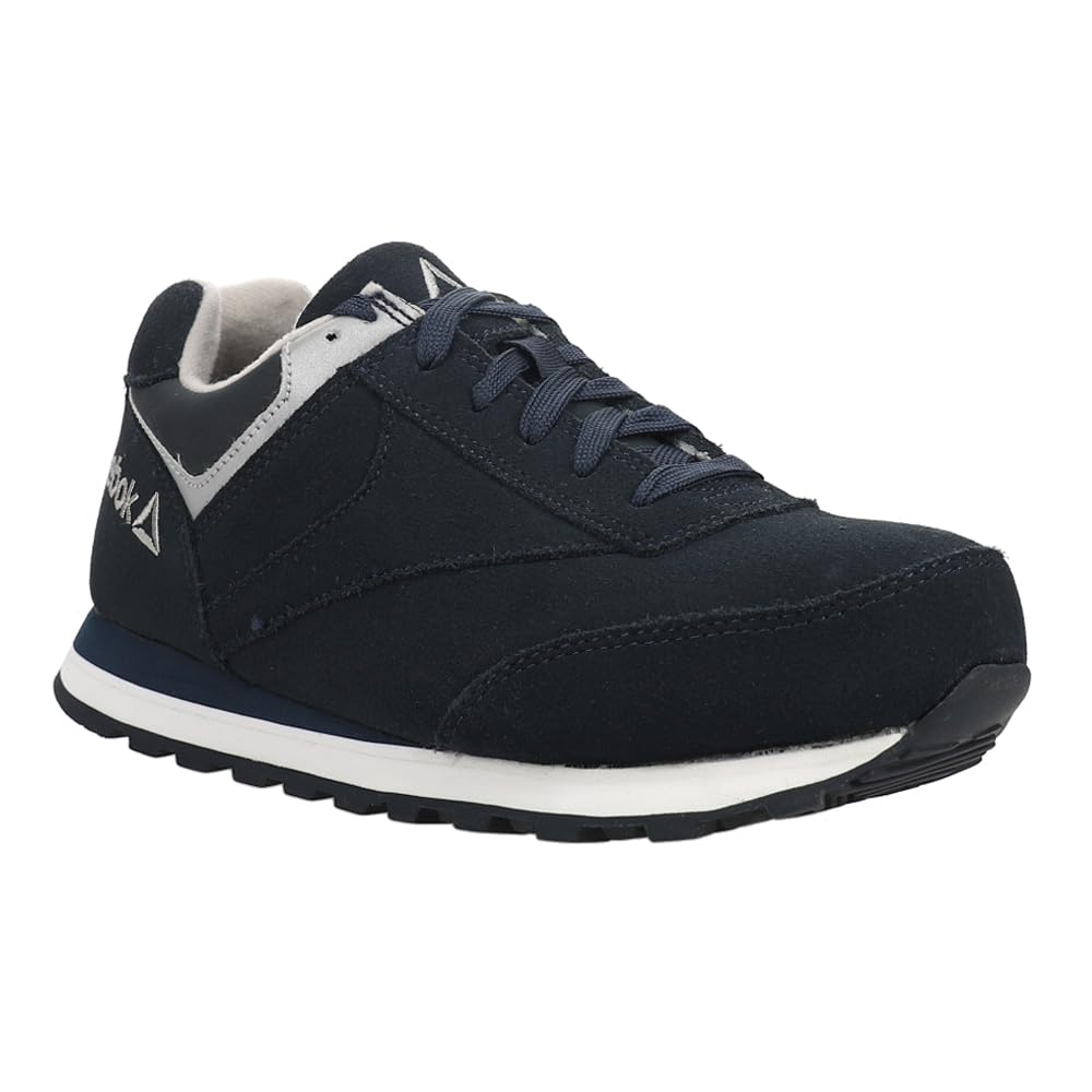 Reebok Men's Work Leelap Steel Toe Sneaker Navy Blue 5.5 M