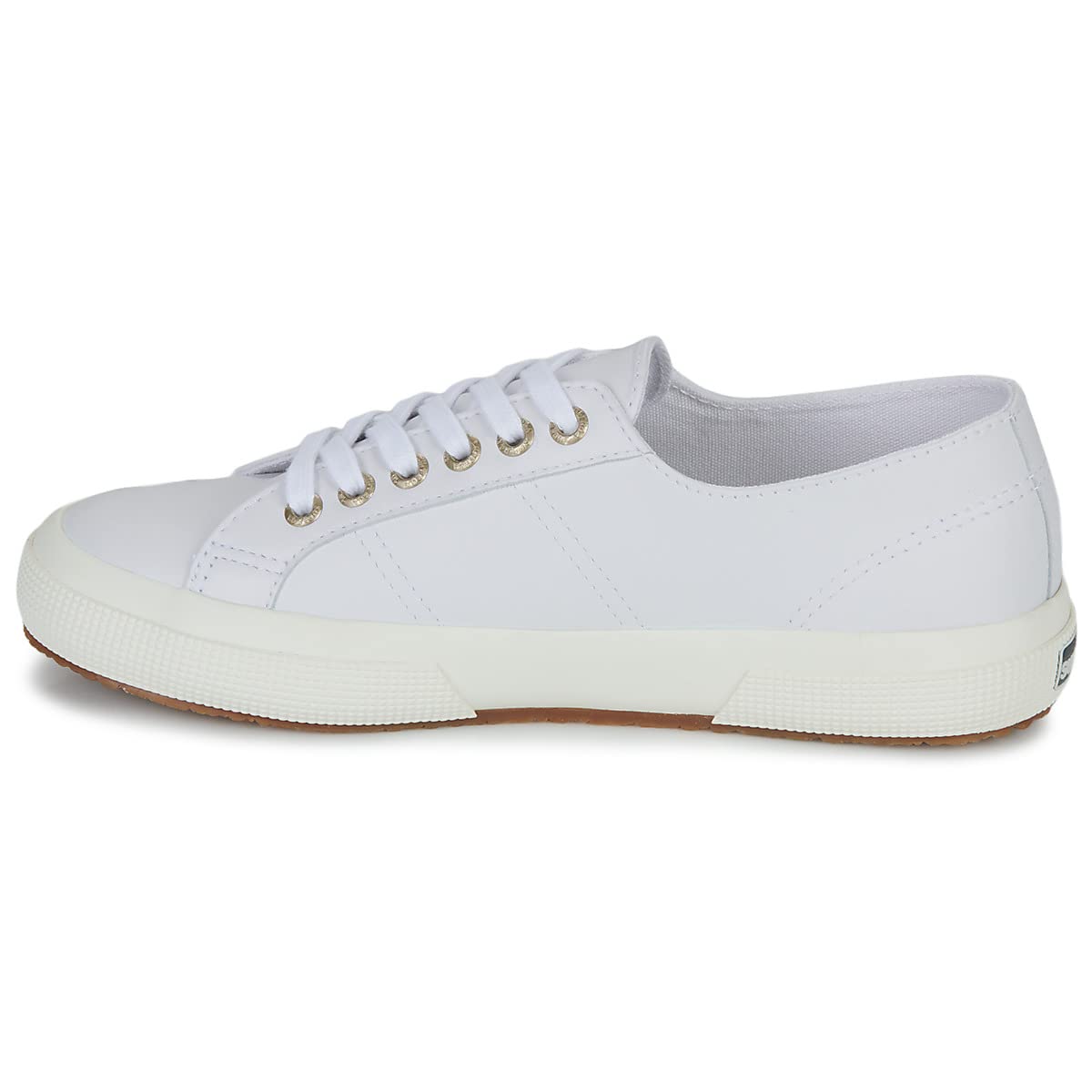 Superga 2750 Nappa Optical White/Full Avorio EU 42 (US Men's 9, Women's 10.5) Medium