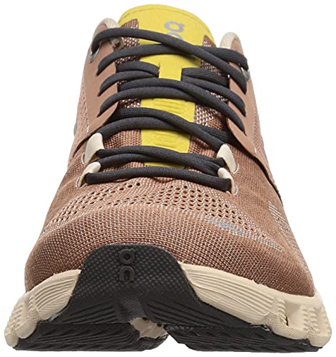 ON Women's Cloud X Comfort Running Shoes, Mocha/Sand, 8.5
