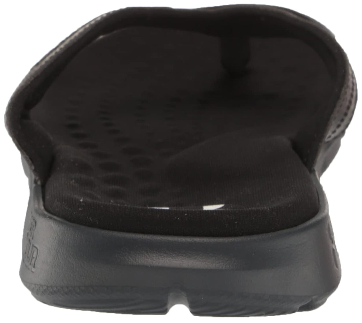 Under Armour Women's Ignite Pro Marbella Graphic Flip Flop Slide Sandal 9 (001) Black/Black/White