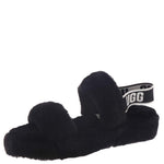 UGG Women's Oh Yeah Slipper 6 Black