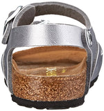 Birkenstock Rio Sandal (Toddler/Little Kid/Big Kid),Silver,28 EU (10-10.5 N US Little Kid)
