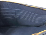 Coach Double Zip Wallet Wristlet Style No C5610 Midnight