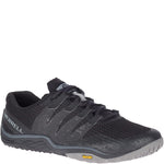 Merrell Women's Trail Glove 5 Sneaker, Black/Black, 6