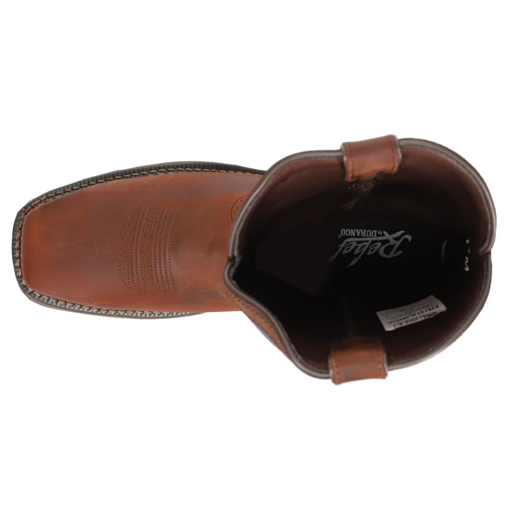 Durango Men's DB020 Western Boot, Dark Brown and Union Flag, 11.5 W US