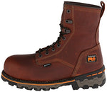 Timberland PRO Men's 8 Inch Boondock Composite Toe Waterproof Work and Hunt Boot, Brown Tumbled Leather, 11.5 W US