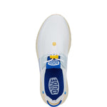 HEYDUDE Sirocco | Womens Shoes | Womens Lace Up Loafers | Comfortable & Light-Weight White/Multi