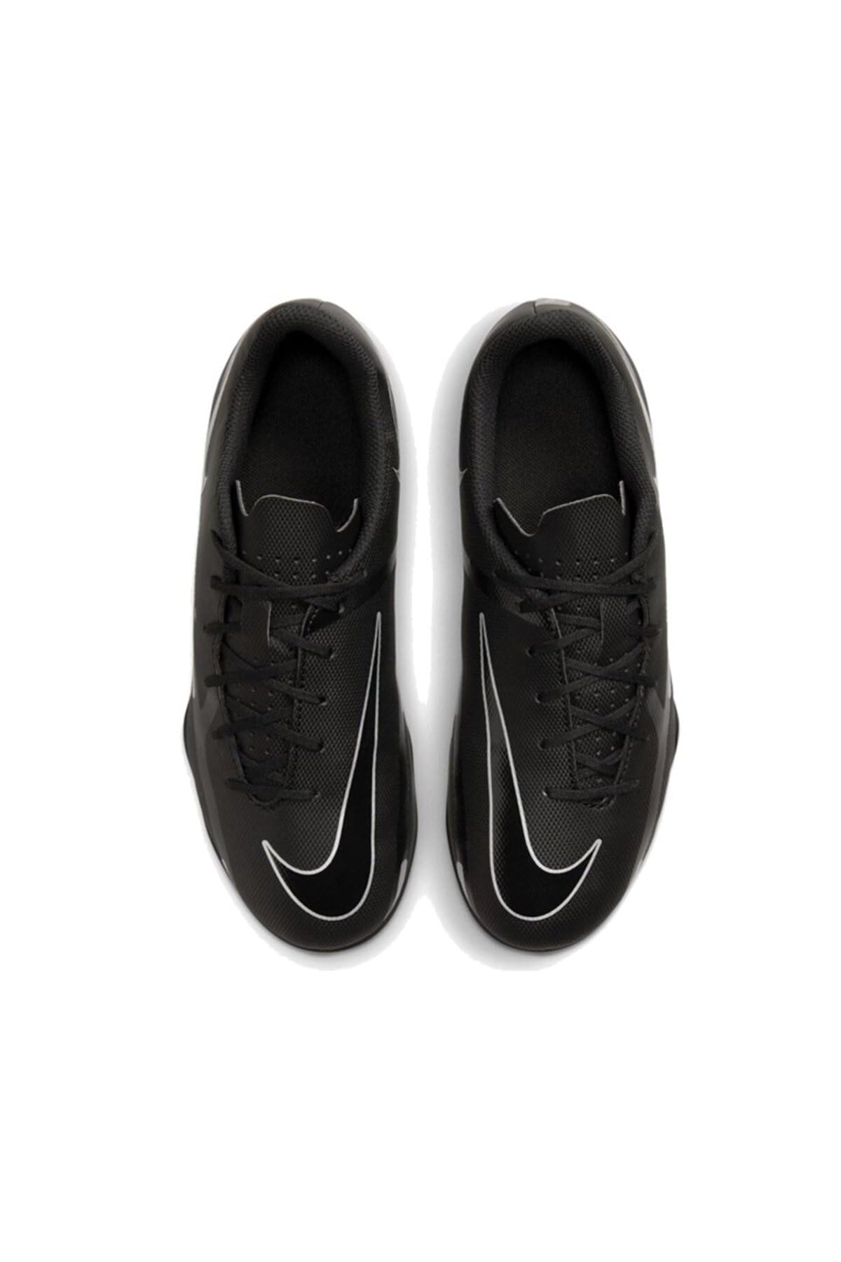 Nike Jr. Phantom GT2 Club MG/FG Youth Soccer Cleats Sise 5Y Black/Metallic/Silver