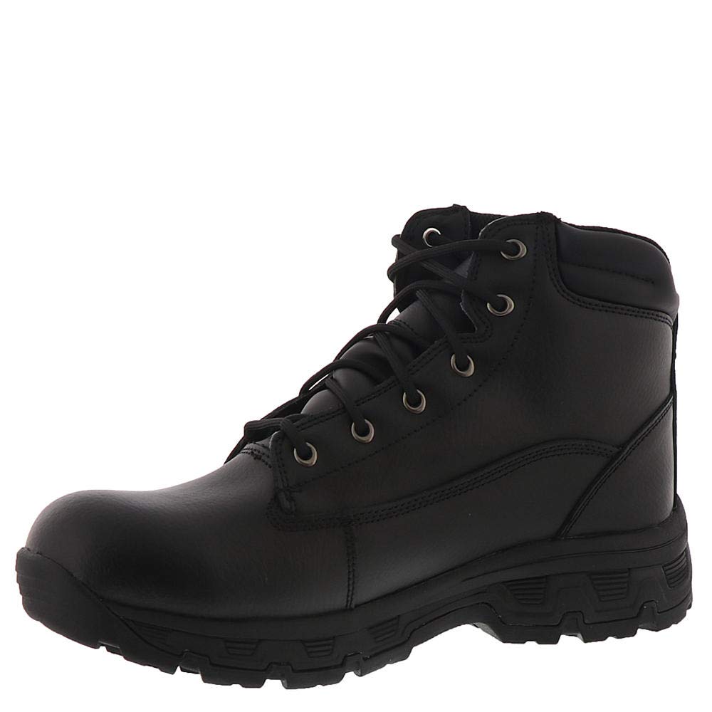 Skechers Men Morson- Sinatro Hiking Boot, Black, 13 Wide US