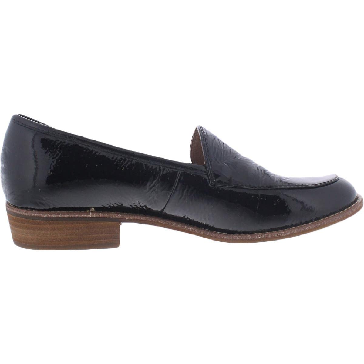 Sofft Napoli 9.5 Black Crinkle Patent