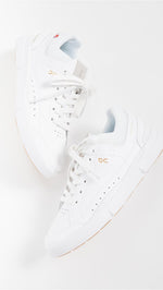 On Women's The Roger Centre Court Sneakers, White/Gum, 10.5 Medium US