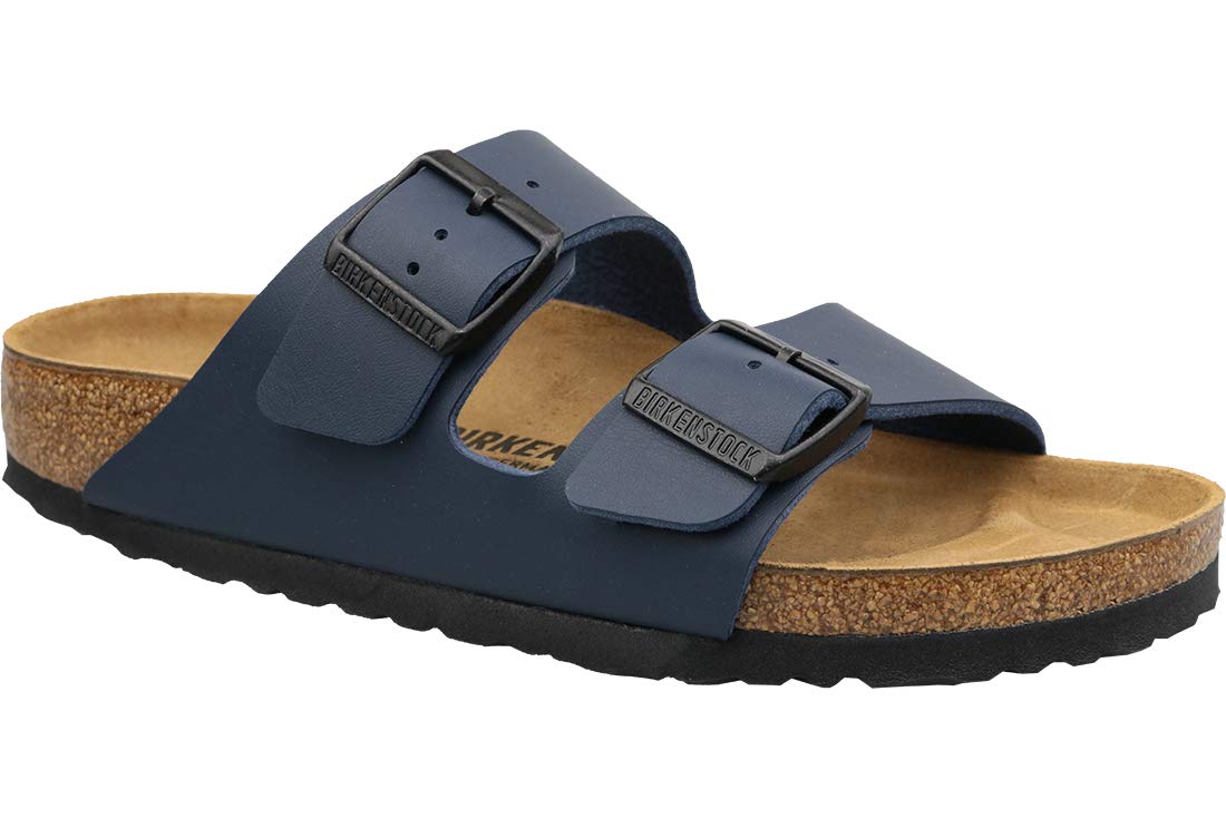 Birkenstock Women's Arizona Narrow Fit Buckle Sandal Blue-Blue-4.5