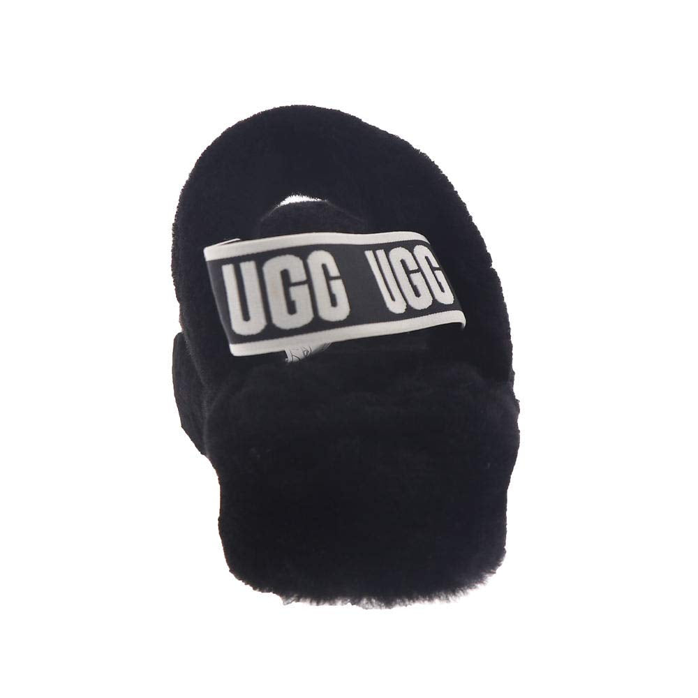 UGG Women's Oh Yeah Slipper 6 Black