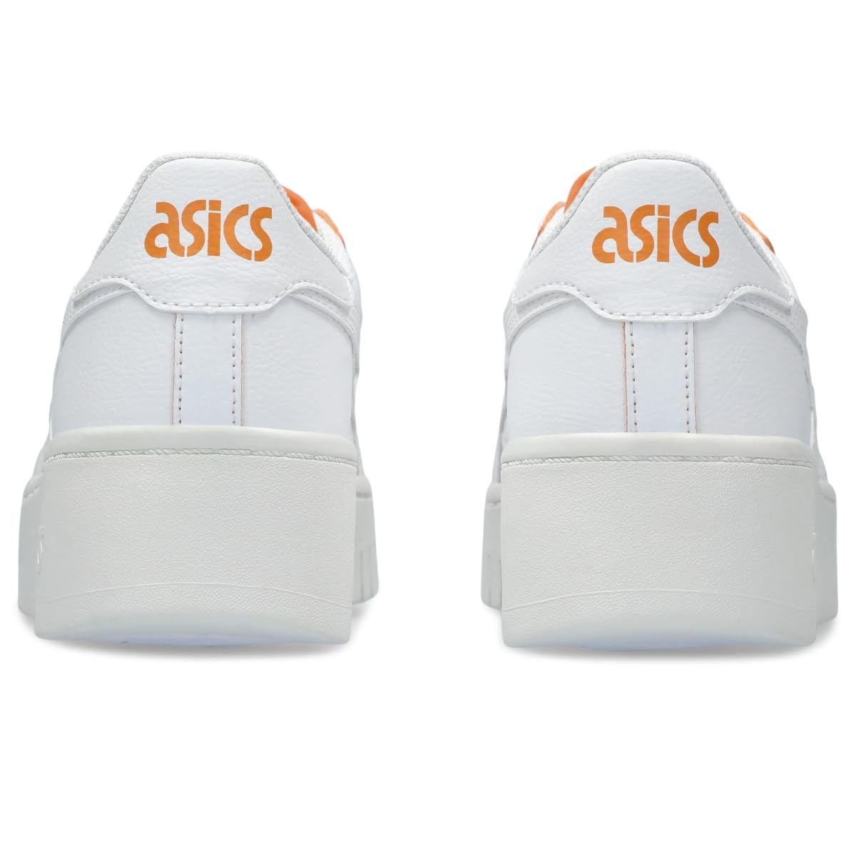 ASICS Women's Japan S PF Sportstyle Sneaker, 7, White/Orange Lily
