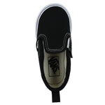 Vans Toddler T Slip ON V Black White Size 8