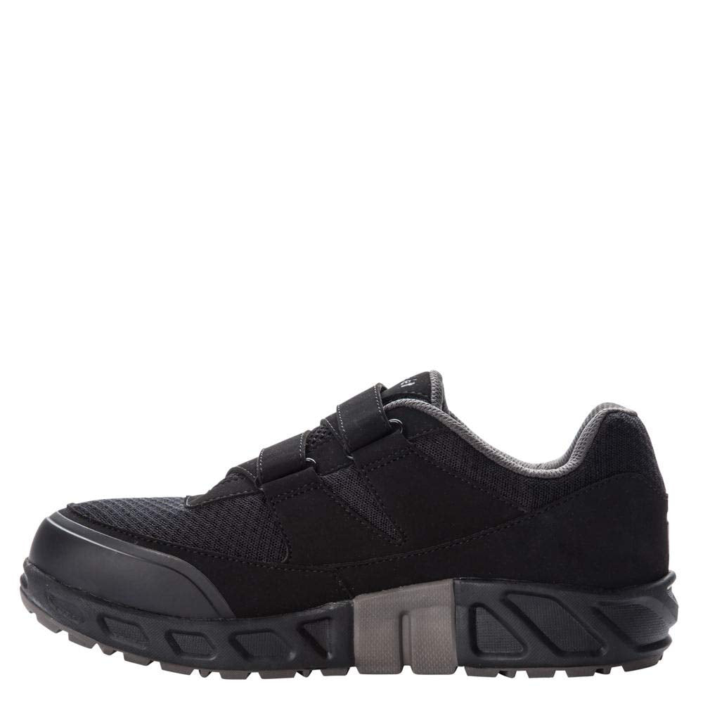 Propet Men's Matthew Strap Sneaker, Black, 12 D US