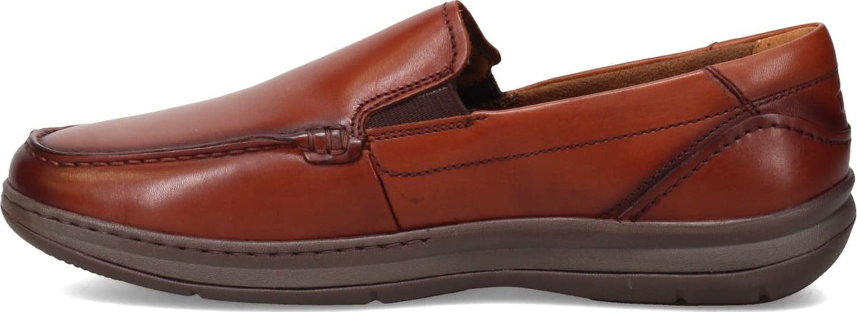 Florsheim Central Moc Toe Venetian Loafer Cognac Smooth Leather 7 M (D)